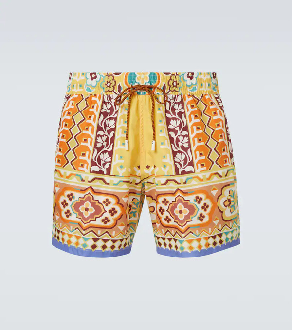  Etro Etro Printed Swim Trunks 