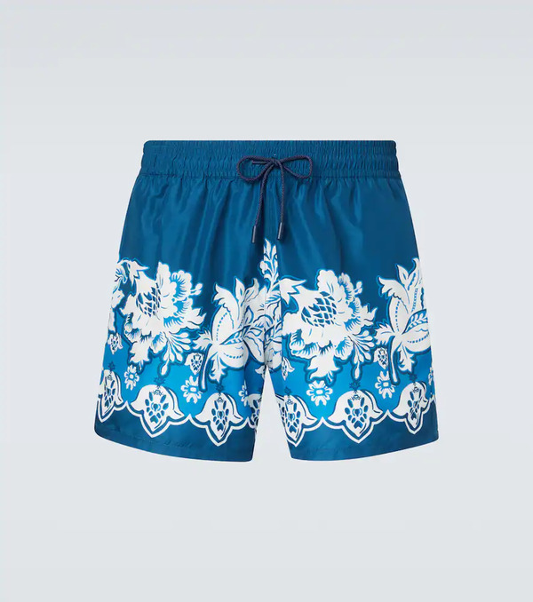  Etro Etro Printed Swim Trunks 