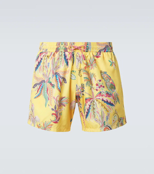  Etro Etro Printed Swim Trunks 