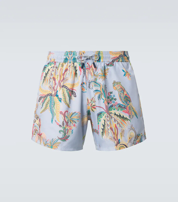  Etro Etro Printed Swim Trunks 
