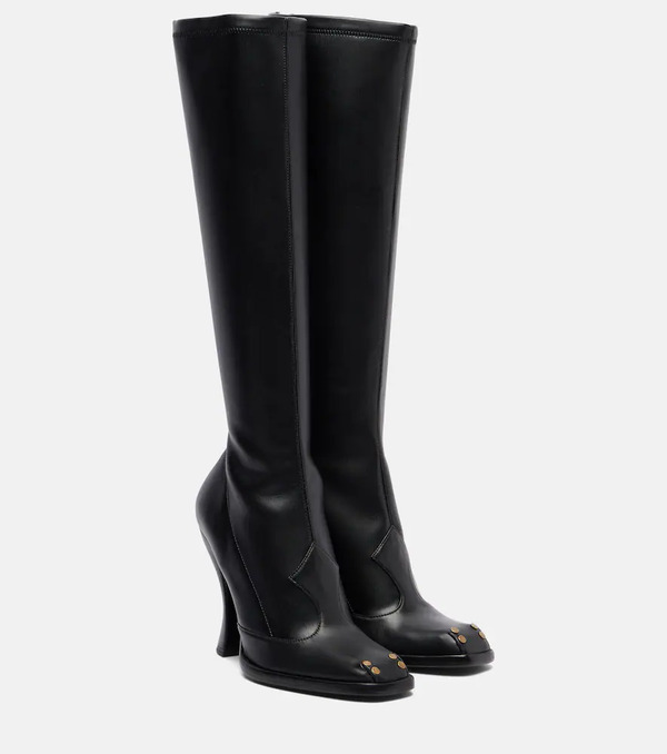  Etro Etro Studded Leather Knee-high Boots 