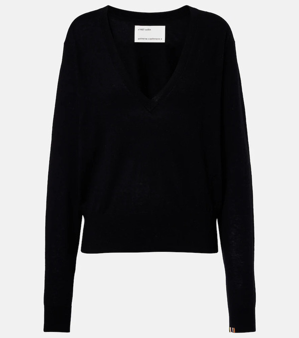  Extreme Cashmere Extreme Cashmere Nâ°467 Collin Wool And Cashmere Sweater 