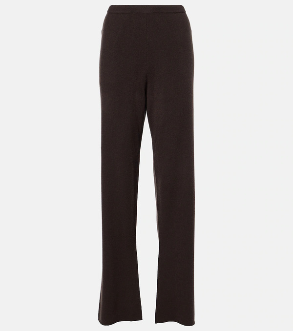  Extreme Cashmere Extreme Cashmere Nâ°320 Rush Cashmere-blend Straight Pants 