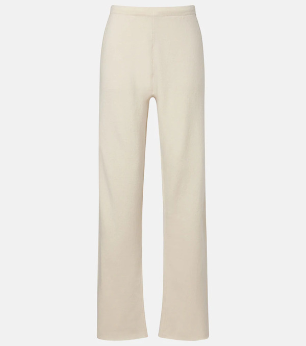  Extreme Cashmere Extreme Cashmere Nâ°320 Rush Cashmere-blend Straight Pants 