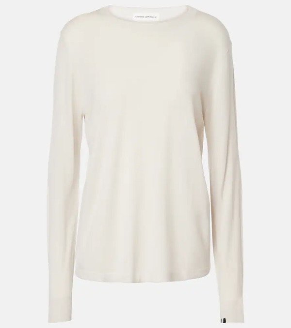  Extreme Cashmere Extreme Cashmere Selfie Wool And Cashmere Sweater 