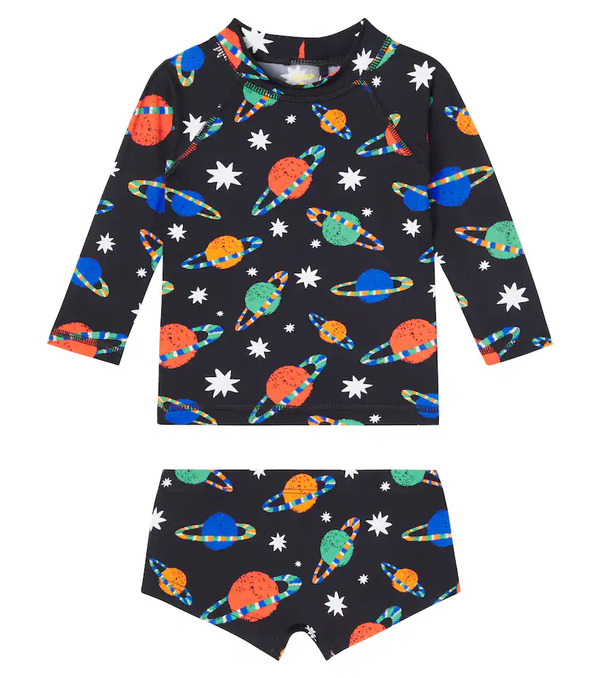  Fabula Fã¡bula Baby Planetonico Rashguard Top And Bottoms Set 