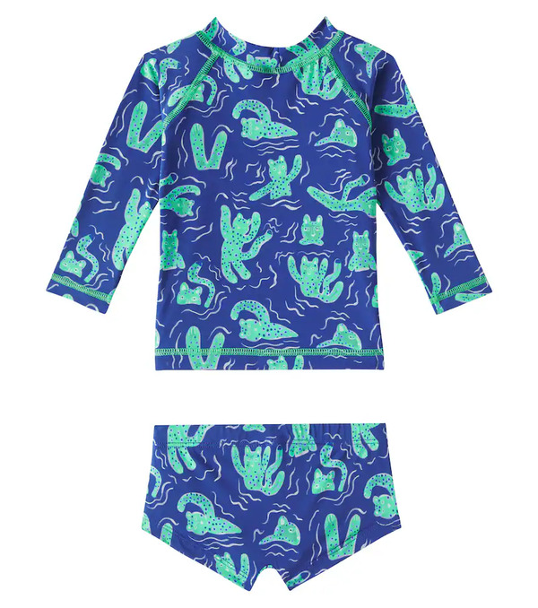  Fabula Fã¡bula Baby Printed Rashguard Swimsuit 