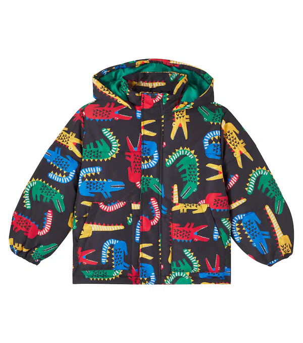  Fabula Fã¡bula Jacassauro Printed Puffer Jacket 