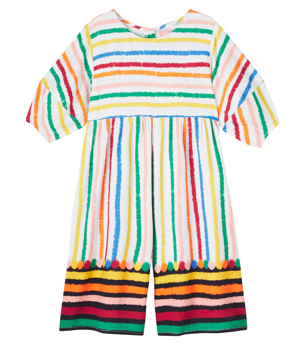  Fabula Fã¡bula Macacã£o Rabisquiris Striped Jumpsuit 
