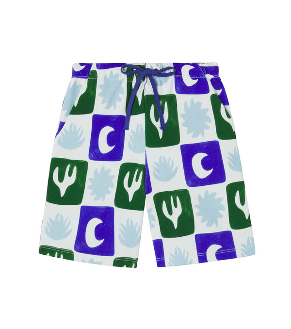  Fabula Fã¡bula Printed Cotton-blend Bermuda Shorts 