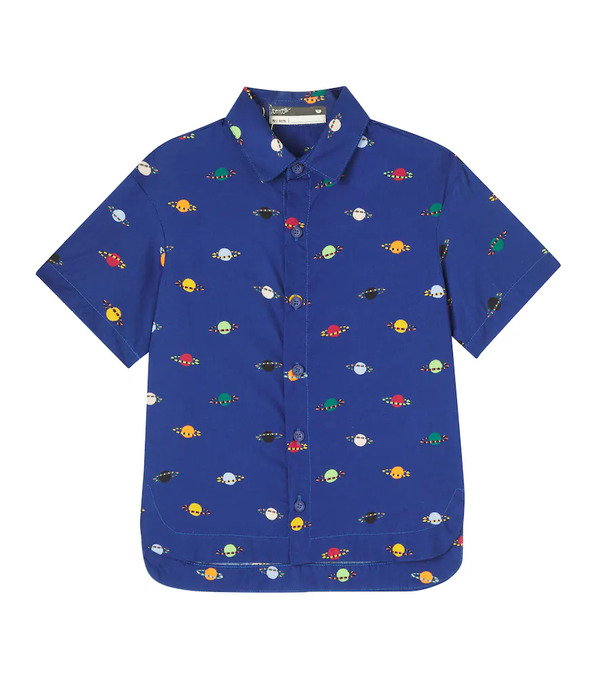  Fabula Fã¡bula Printed Cotton Shirt 