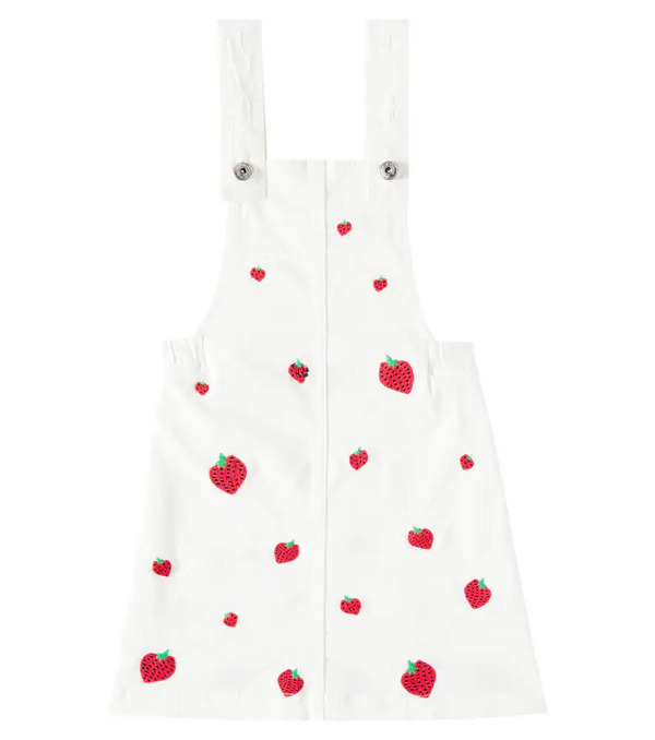  Fabula Fã¡bula Sarja Bordado Morangueiro Cotton-blend Dress 