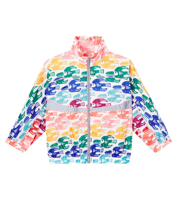  Fabula Fã¡bula Tucano Rainbow Printed Jacket 