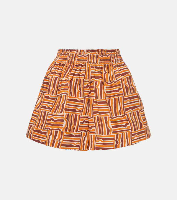  Faithfull Faithfull Elva Printed Cotton Shorts 