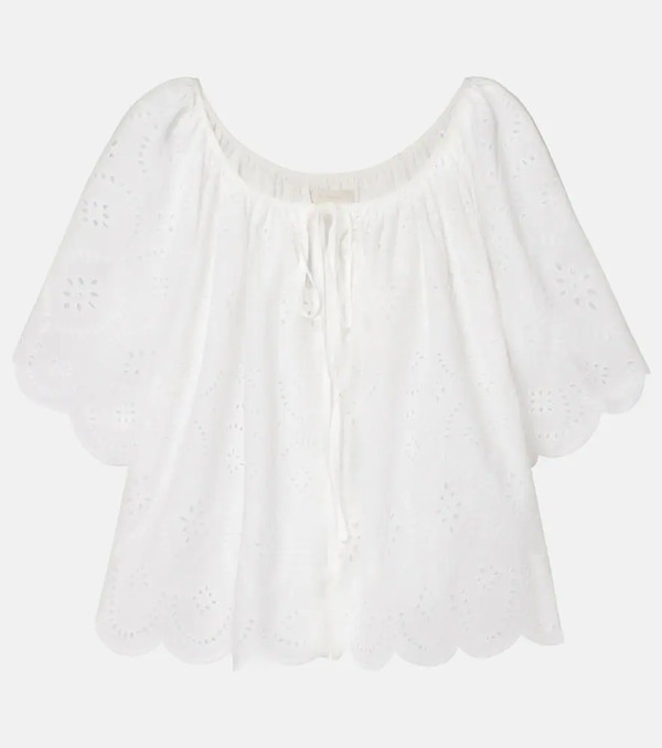  Faithfull Faithfull Fondaco Broderie Anglaise Top 
