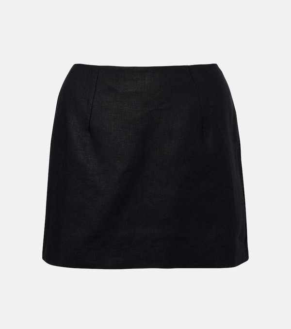  Faithfull Faithfull Jane Linen Miniskirt 