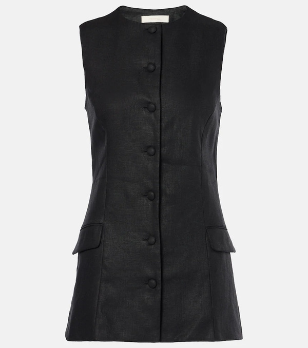  Faithfull Faithfull Jane Linen Vest 