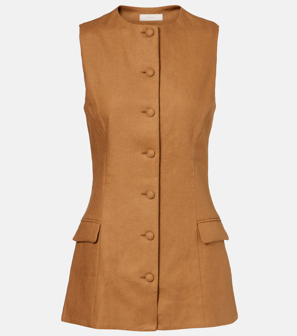  Faithfull Faithfull Jane Linen Vest 