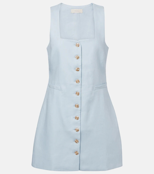  Faithfull Faithfull Jaques Linen Minidress 