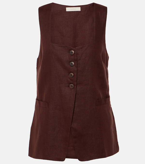  Faithfull Faithfull Maya Linen Vest 