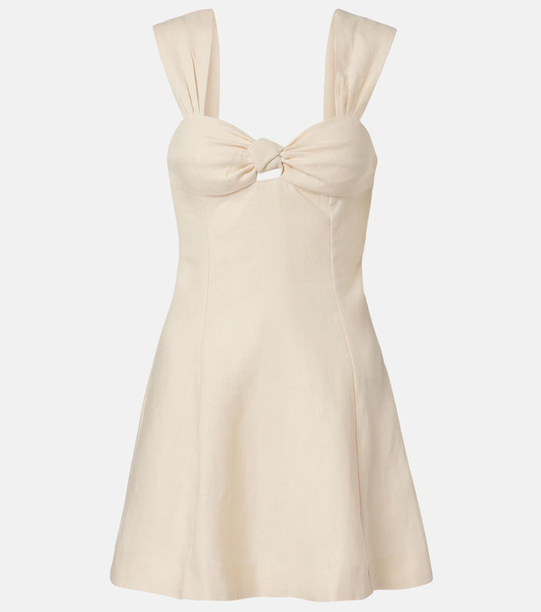  Faithfull Faithfull Pallida Linen Minidress 