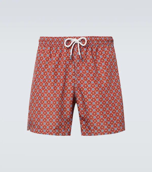  Fedeli Fedeli Madeira Floral Swim Trunks 
