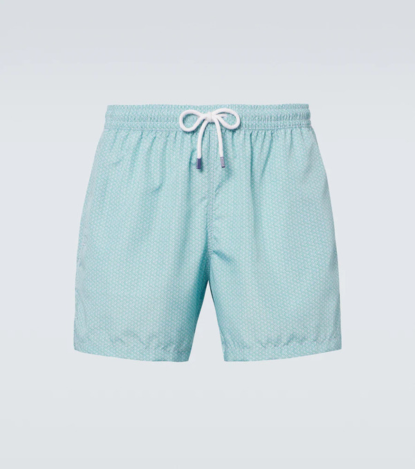  Fedeli Fedeli Madeira Printed Swim Trunks 