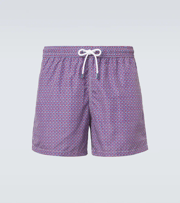 Fedeli Fedeli Madeira Printed Swim Trunks 