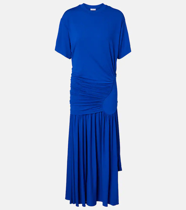  Ferragamo Ferragamo Draped Jersey T-shirt Dress 