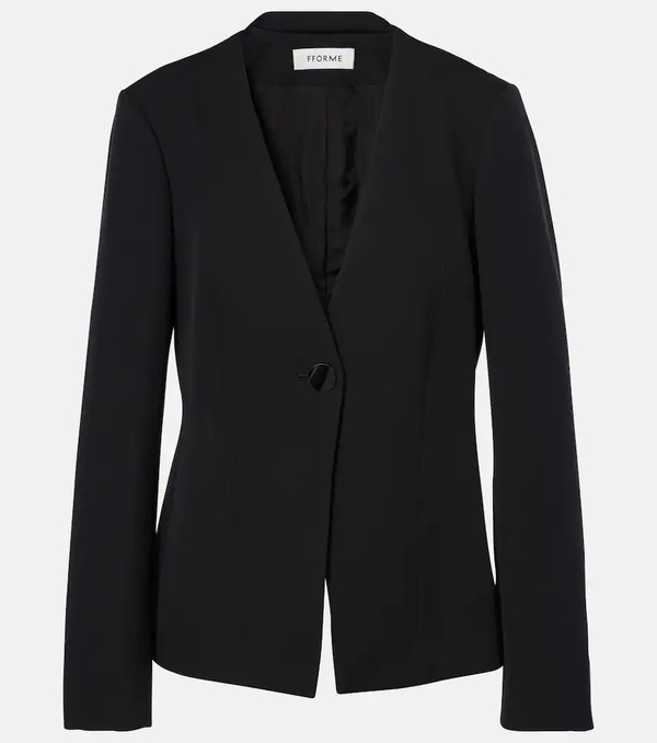  Fforme Fforme Toshi Cotton And Wool Jacket 
