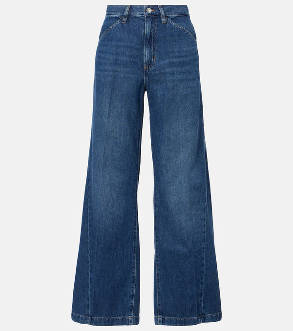  Frame Frame Le Baggy Palazzo Wide-leg Jeans 