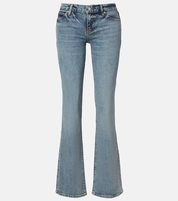  Frame Frame Le Pixie Low-rise Flared Jeans 