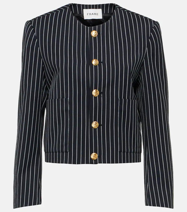  Frame Frame Pinstripe Jacket 