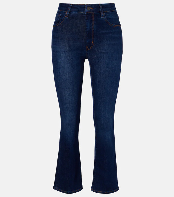  Frame Frame Reboot Cropped Bootcut Jeans 