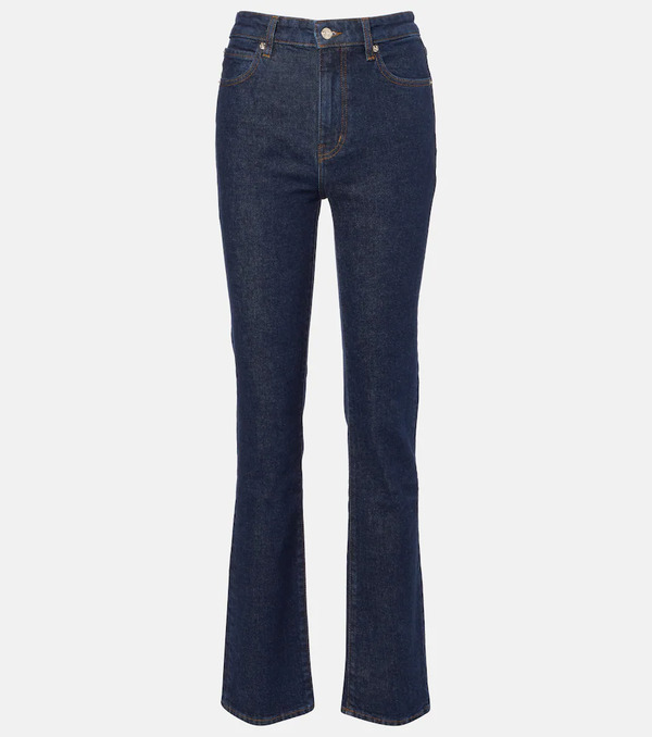  Frame Frame Ruler Mid-rise Straight Jeans 