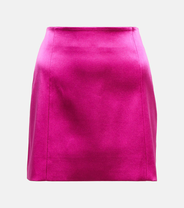  Frame Frame Satin Miniskirt 