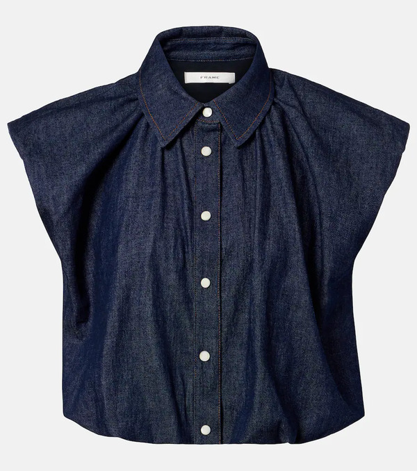  Frame Frame Shell Denim Blouse 