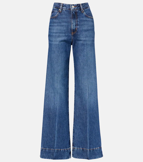  Frame Frame Slice High-rise Flared Jeans 