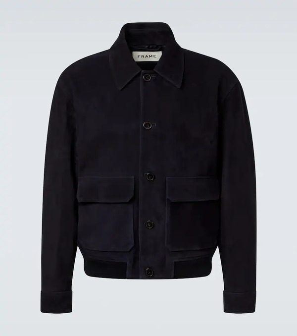  Frame Frame Suede Blouson Jacket 