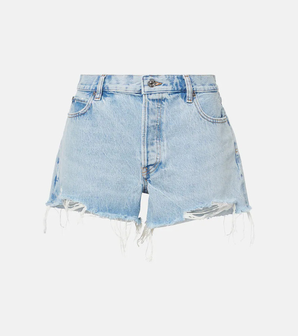  Frame Frame The Hang Mid-rise Denim Shorts 