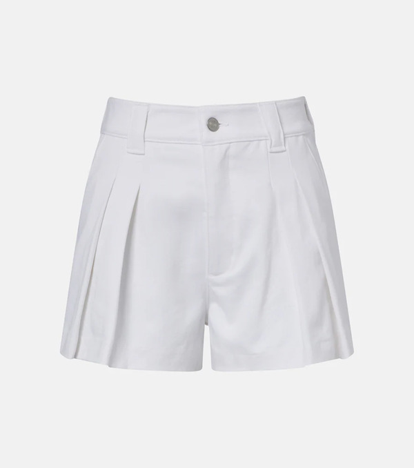  Frame Frame The Structural Pleated Denim Shorts 