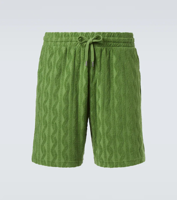  Frescobol Carioca Frescobol Carioca Augusto Cotton-blend Terry Shorts 