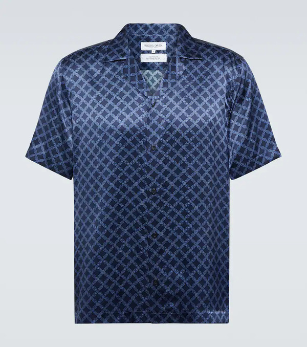  Frescobol Carioca Frescobol Carioca Roberto Silk Bowling Shirt 