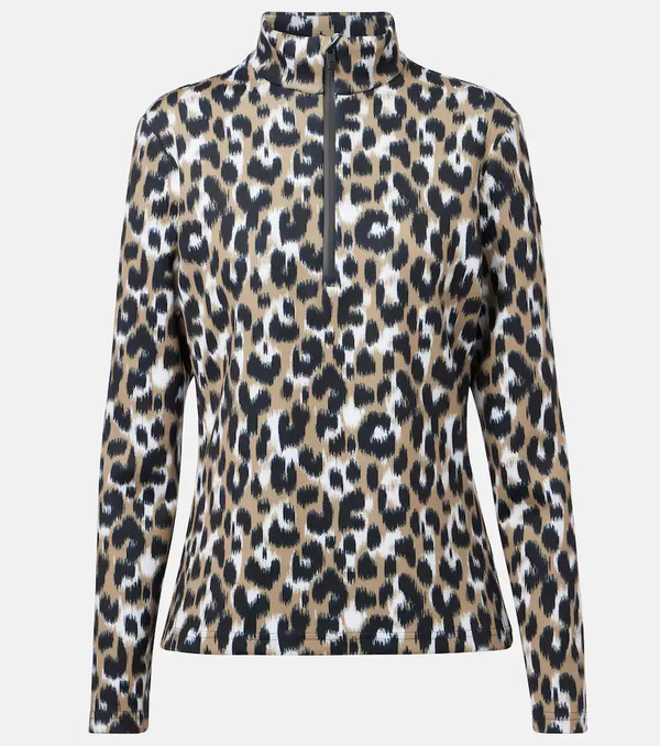 Fusalp Fusalp Orion Leopard-print Ski Top 