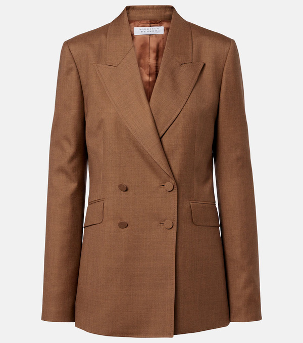  Gabriela Hearst Gabriela Hearst Angela Wool And Silk Blazer 