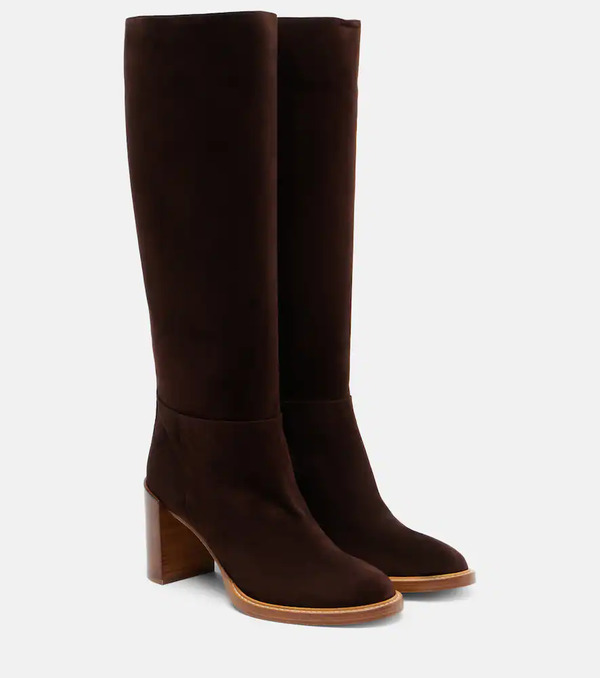 Gabriela Hearst Gabriela Hearst Bocca Suede Knee-high Boots 
