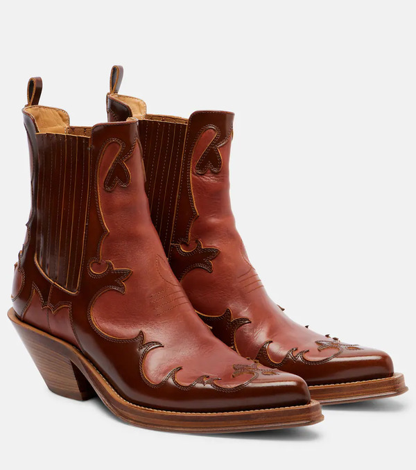  Gabriela Hearst Gabriela Hearst Cassidy Leather Cowboy Boots 