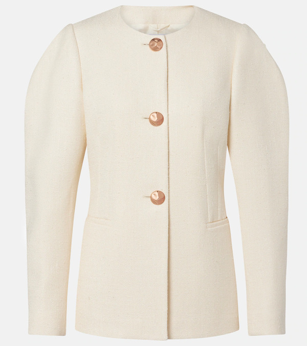  Gabriela Hearst Gabriela Hearst Daelan Silk And Wool Blazer 