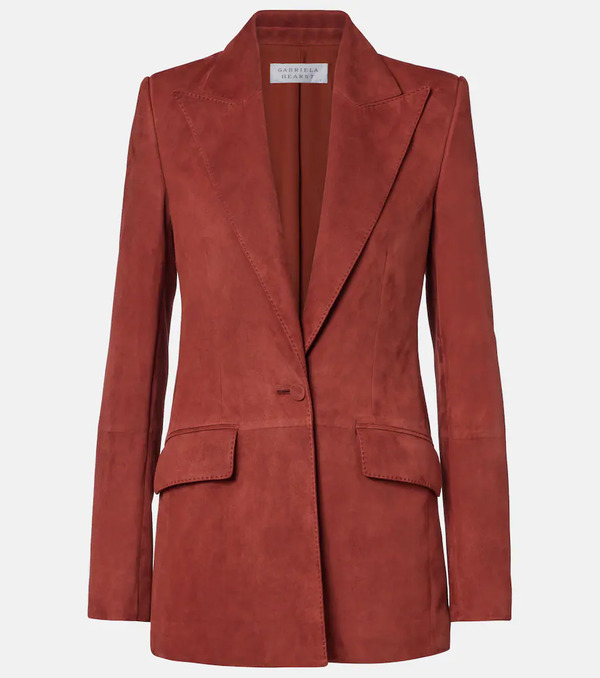  Gabriela Hearst Gabriela Hearst Leiva Suede Blazer 