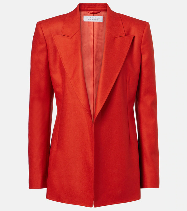  Gabriela Hearst Gabriela Hearst Mairi Wool And Cashmere Jacket 